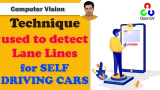 Lane Detection for Self Driving cars using Hough Lines  Hough Lines and Probabilistic Hough Lines [upl. by Enilauqcaj]