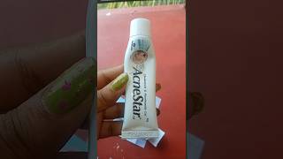 Acnestar gel reviewviralvideo acnestargel acne shorts [upl. by Meehar]