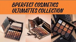 NewUltimattes Collection by BPerfect CosmeticsBPerfect Cosmetics Ultimattes Trio Collection [upl. by Romine654]