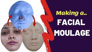 Facial Moulage in Dentistry  Maxillofacial Prosthodontics [upl. by Noremmac775]