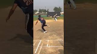 cricket bowling catch strike bowler of our team Panthers X1 Ashwani aka Ashu [upl. by Ori475]