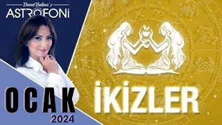 ikizler Burcu Ocak 2024 Aylık Burç Yorumları Astrolog Demet Baltacı ile Astroloji haber burçlar [upl. by Werdn]