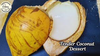 Tender Coconut Pudding Recipe tendercoconutpudding coconutpudding coconutdessert [upl. by Gamaliel]