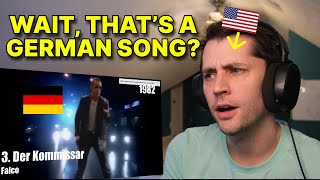 American reacts to Most Popular German Songs from 1980s [upl. by Belldame]