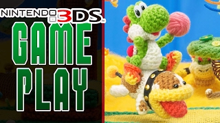 ¡PROBANDO Poochy amp Yoshis Woolly World para 3DS  GAMEPLAY con Yadira [upl. by Mohamed]