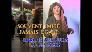 Marché au puces Saint Eustache Déguisements 1996 PUB [upl. by Samaria]