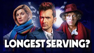 Who Played The Doctor for the LONGEST  Doctor Who Video Essay [upl. by Eluk]