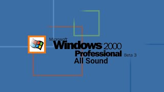 All Windows 2000 Beta 3 Sound [upl. by Anits238]