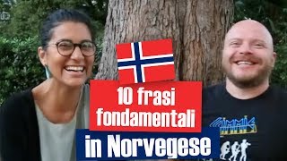 10 frasi fondamentali in NORVEGESE  con Kristian Bjørnsen [upl. by Farlee239]