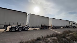 Road Train Reversing Challenge  ABTriple Reversing  Australian Truckies [upl. by Petronia]