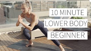 10 MINUTE LOWER BODY BEGINNER WORKOUT  Lower body workout for beginners  Dr LA Thoma Gustin [upl. by Heddi453]