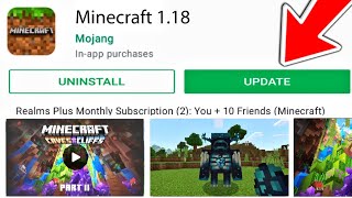 How To Update To Minecraft 118 For FREE Caves amp Cliffs Update Part 2  IOS Android Windows Xbox [upl. by Eoin]