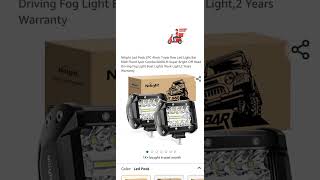 Nilight Led Pods 2PC 4Inch Triple Row Led Light Bar 60W Flood Spot Combo 6000LM [upl. by Iey478]