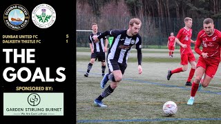 THE GOALS  vs Dalkeith Thistle FC  Friendly Match  100224 [upl. by Ozner]