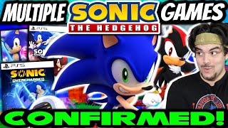 Multiple New Sonic Games Coming In 2024 Confirmed By Sega  New Mobile Games 3D Game amp More [upl. by Abihsot]