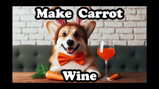 Recipe Make Carrot Wine [upl. by Anale]