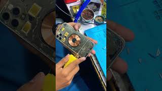 I phone back cleaning back changing videos  iPhone repairing latest model repairing brokenscr [upl. by Woll]