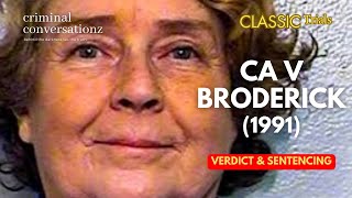 CA V BETTY BRODERICK 1991 via COURT TV – Verdict and Sentencing [upl. by Shult]