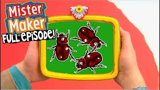 Insects  FULL EPISODE  Mister Makers Arty Party [upl. by Colston]