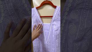 Patch wala v neck kaise Banaya  v neck design  design neck v  lace neck design [upl. by Filipe]