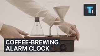 Coffeebrewing alarm clock [upl. by Asaret]