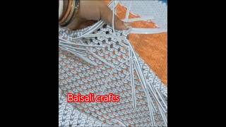 wire basketplastic wireshortsfeed bag shoppingbag diy baisali crafts✨️✨️ [upl. by Gnet]