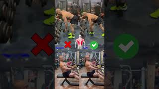 quotAvoid These Dumbbell amp Seated Row Errors – Build Muscle Rightquot [upl. by Chandler]