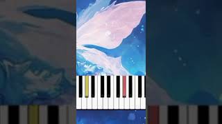 JVKE  Golden Hour jvke goldenhour piano pianotutorial shorts [upl. by Nawuj]