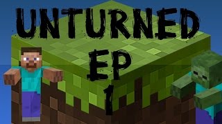 Unturned Ep 1 Looting Crawling and Katanas [upl. by Aihsatal373]