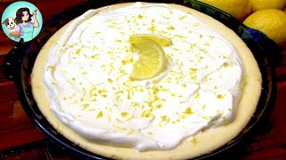 Easy Lemon Cheesecake Pie🍋  WW friendly Weight Watchers🍋 [upl. by Kiraa]