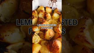 Lemon roasties 🍋roastpotatoes lemon dinner recipe cooking potato carbs [upl. by Notaek]