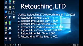 Update RetouchingLTDRetouch4me  T122021 [upl. by Abernathy]