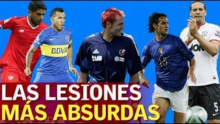 Las lesiones más absurdas del fútbol ver para creer  Diario AS [upl. by Apollus]