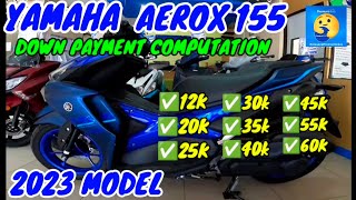 YAMAHA MIO AEROX 155  2023 MODEL  FULL PRICE DETAILS ♥️ [upl. by Raimund]