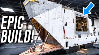 Epic Star Wars Sandcrawler Scale Model Build [upl. by Sosna]