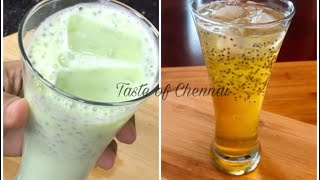 Nannari Sarbath amp Paal Sarbath in Tamil  Nannari Sarbath Recipe in Tamil  Ramadan Iftar Drink [upl. by Tranquada]