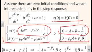 Second order responses 1  over damped systems [upl. by Atiuqrahc749]