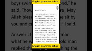 narration class 4 englishlearnwithimran [upl. by Alyehc152]