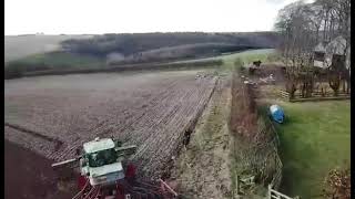 Planting organic wheat [upl. by Robbins609]