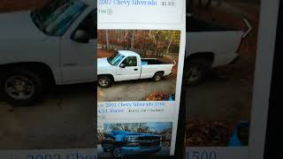 2002 Chevy Silverado 1500 43 vortec 3850 great 👍 deal [upl. by Zacks221]