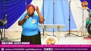 LADIES CONFERENCE DAY 1 REVIVAL SERVICE  JECINTA WANGARI [upl. by Nnairak]