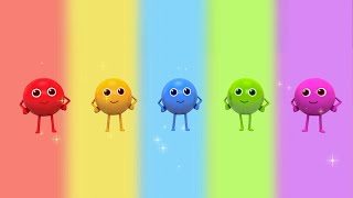 Five Colored Candies Song  Learn Colors Song for Kids  Nursery Rhymes  Kids Songs  BabyBus [upl. by Olsewski]