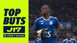 Top buts 17ème journée  Ligue 1 Uber Eats  20222023 [upl. by Olwen]