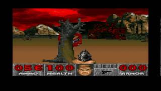 Doom  E3M1  Hell Keep  Nightmare  SNES [upl. by Haropizt460]