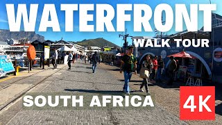 CAPE TOWN 4K WALK WATERFRONT [upl. by Abbottson]