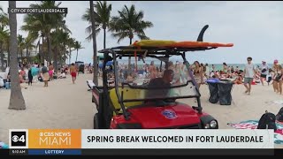 Fort Lauderdale welcomes Spring Breakers but they must follow the rules [upl. by Rozalie39]