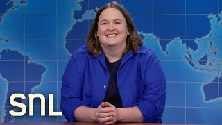 Weekend Update Molly Kearney on Going Home for the Holidays  SNL [upl. by Treblah25]