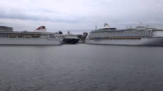 Norway Stavanger Lysefjord ferry Pulpit Rock Sailing back to Port compilation [upl. by Garcon]