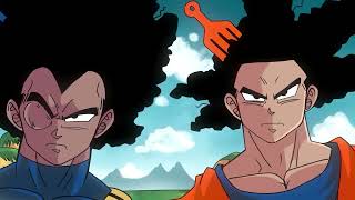 SSJ9K  IF GOKU AND VEGETA WERE BLACK EPISODES 17 [upl. by Aikel]