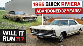 1965 Buick Riviera Abandoned For 32 Years Will It Run Plus Bonus Transformation [upl. by Noell285]